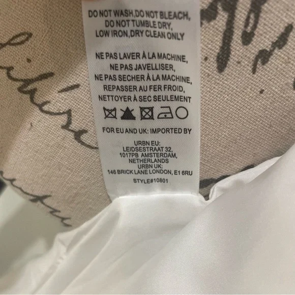 Hutch Cream Tweed Button-Up Mini Dress – Effortlessly Stylish with pearl buttons - Picture 4 of 10